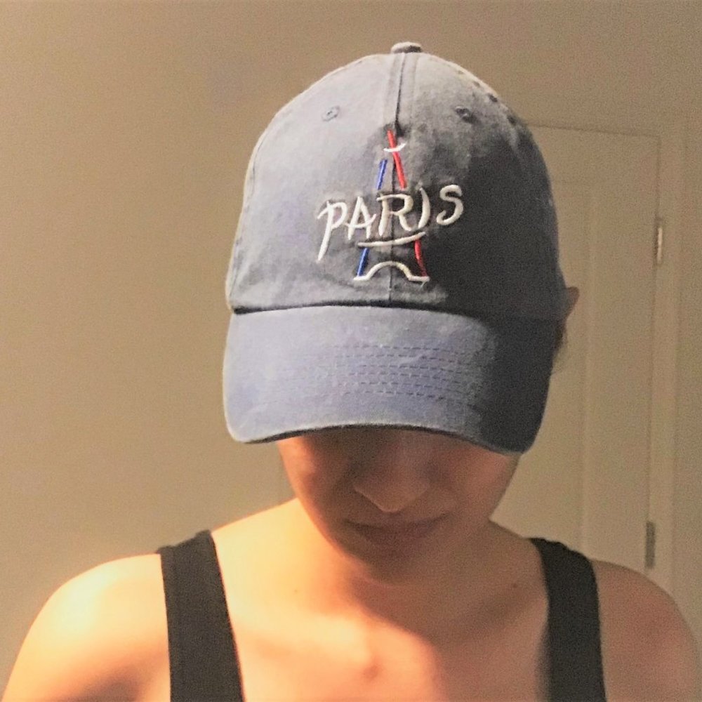 Paris Denim Baseball Cap - Picture 3 of 4